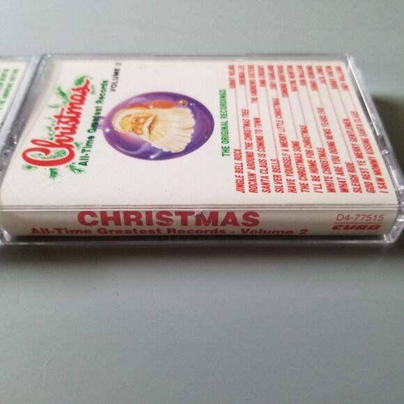 Christmas all time records 2 cassette tape collection - Picture 3 of 4